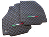 Ferrari 488 Spider Pista GTB Black Tailored Carpets Leather Floor Mats