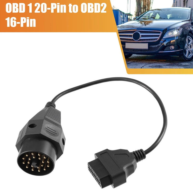 BMW OBD 20-Pin to 16-Pin Diagnostic Tool Adapter Cable