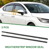 Honda City 2 x Weatherstrip Window Seals (2014-2023)