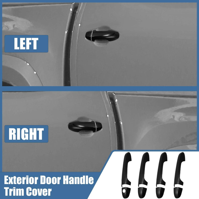 Toyota Tacoma 8pcs ABS Exterior Side Door Handle Covers (2016-2021)