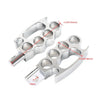 Harley V-Rod Sportster XL 883 Dyna Softail Knuckle Control Foot Pegs (2001-2023)