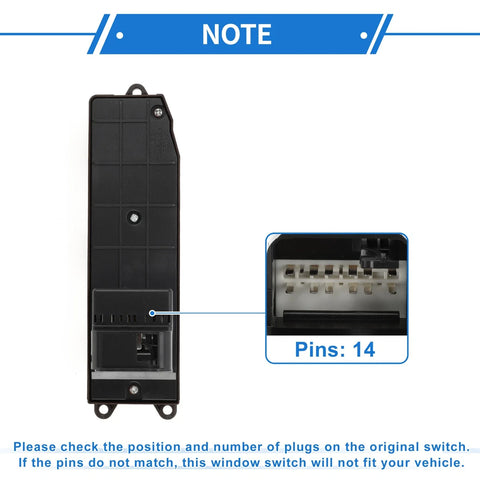 Toyota Hilux Power Window Switch (2005)