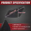 Jeep Wrangler Front Bumper Side Marker Light Housings