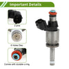 Honda Accord (2013-2017) 1 Pc Black Fuel Injector 2.4L