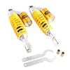 Honda Yamaha Suzuki Kawasaki Motorcycle 350mm Air Shock Absorbers