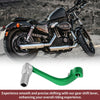 Honda CRF110F (2013-2018) Green Silver Folding Motorcycle Gear Shifter Lever