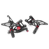 Suzuki GSXR1000 (2017-2018) Black CNC Rearset Foot Pegs