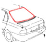 Toyota Corona 1992-1995 Rear Windshield Moulding