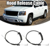 Honda Accord 2003-2007 Black 2 x Front Door Handle Release Cables