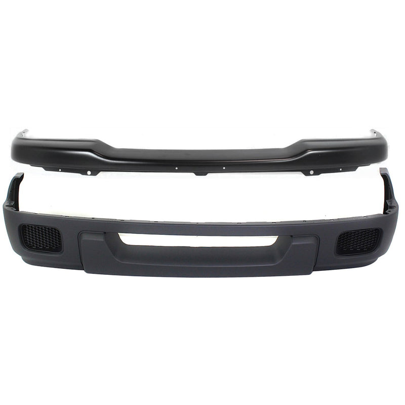 Front Bumper Kit Face Bars For 2004-2005 Ford Ranger