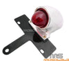 Cafe Racer Bobber Custom Brake Tail Light License Plate Bracket