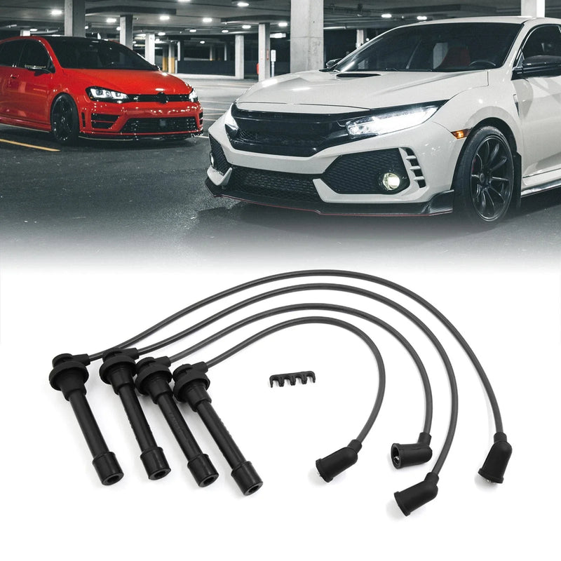 Honda Spark Plug Ignition Wire Set of 4