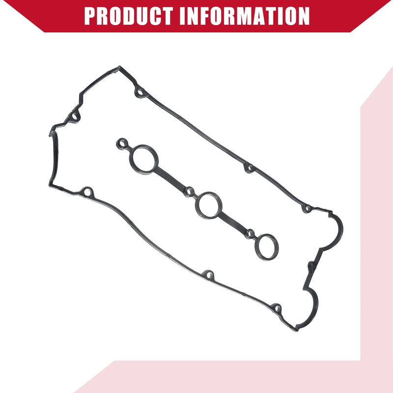 Hyundai Santa Fe (2003-2006) Black 2 x Valve Cover Gaskets