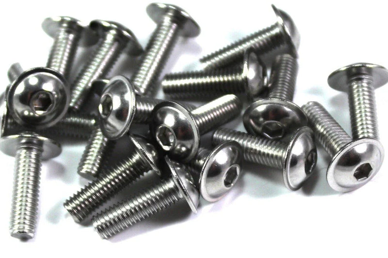 Ducati 749 999 Stainless Steel Fairing Bolts & Windshield (2003–2006)