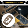 Jeep Wrangler JK JKU Console Gear Shift Frame Panel Trim (2011-2017)