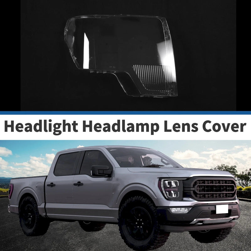 Ford F-150 Front Right Headlight Lens Cover (2009-2014)