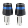 Honda CBR, CB, Yamaha YZ, YZF, Kawasaki Blue Handlebar End Plugs
