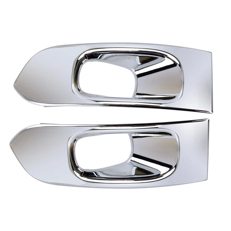 Toyota Sienna Chrome Front Bumper Fog Light Covers (2021-2022)