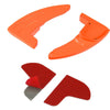 Dodge Charger Challenger 2x Orange Steering Wheel Paddle Shifter Cover
