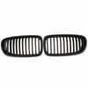 BMW F10 528i 535i 550i M5 Matte Black Front Kidney Grille (2010-2016)