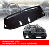 Ford Ranger Wildtrak Dashboard Mat (2016-2017)