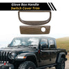 Jeep Wrangler JK (2007-2017) Brown Glove Box Handle Switch Cover