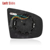 BMW X5 X6 Left Heated Rear View Mirror Glass with Backing Plate
