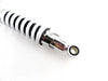 Suzuki PE175 400mm White/Chrome Rear Shock Absorbers