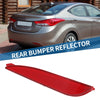 Hyundai Elantra (2011-2013) Red Rear Left Bumper Reflector