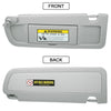 Honda Civic (2006-2011) Light Gray Sun Visors