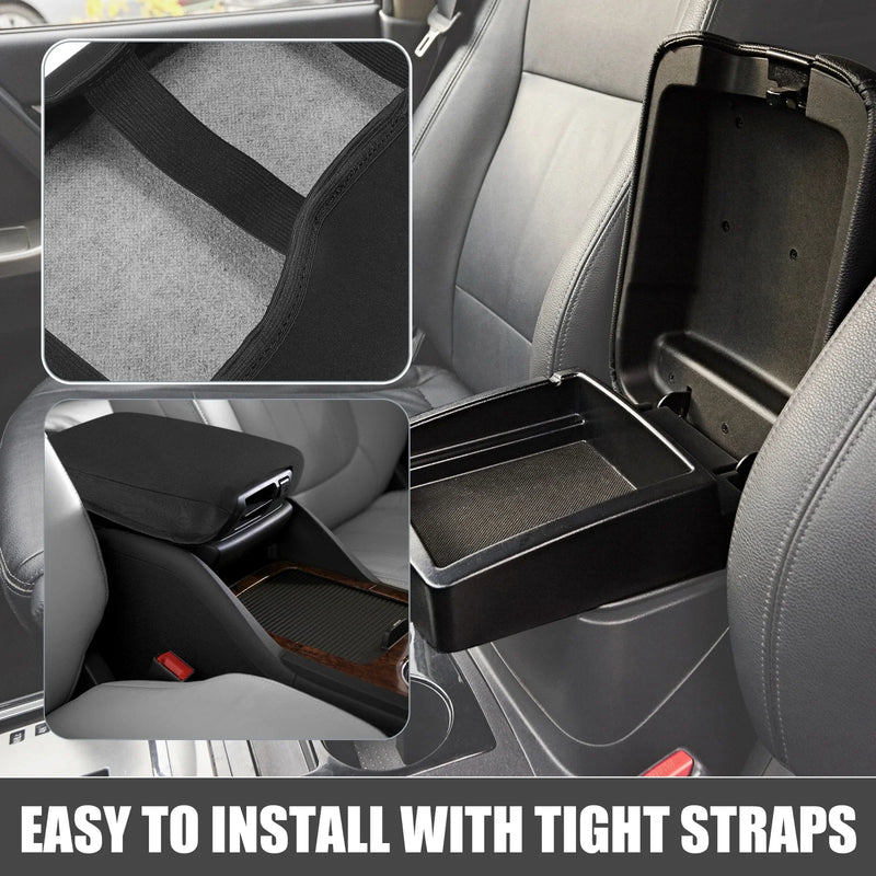 Honda HR-V 2016-2022 Black Trim Center Console Armrest Cover