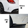 Mercedes C-Class W205 C43 Rear Bumper Splitter Side Vents (2015-2021)