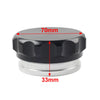 Oil Fuel Water Tank 2" Black Aluminium Alloy Weld On Filler Neck & Cap