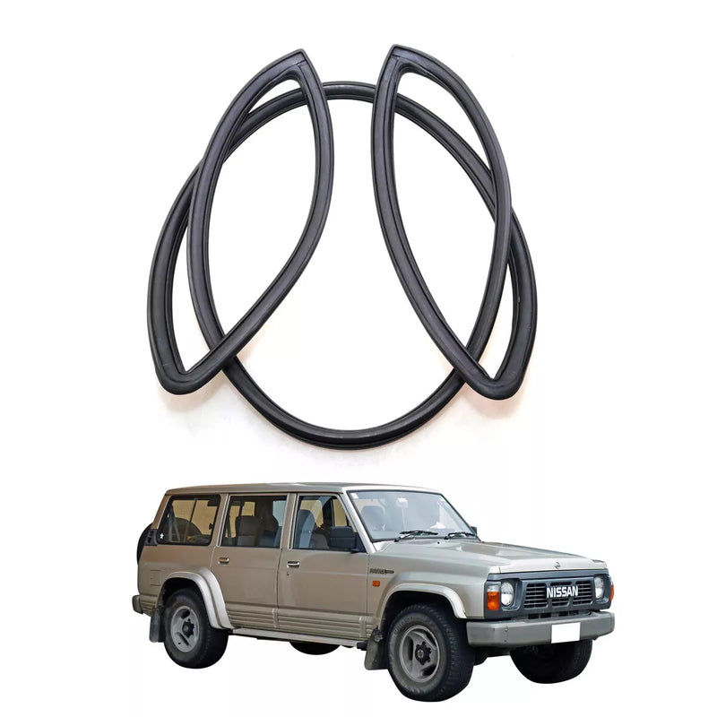 Nissan Patrol Safari Y60 GQ 87-97 FR Windshield Weatherstrip Seal w/ Molding