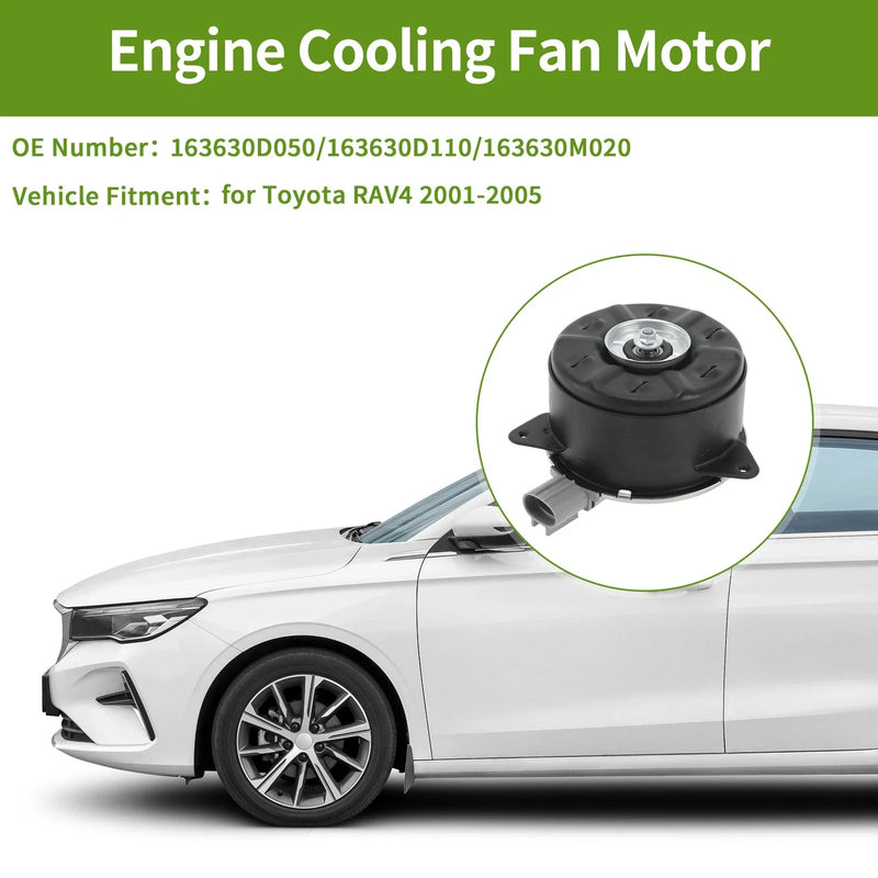Toyota RAV4 Radiator Fan Motor (2001–2005)