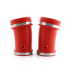 BMW R1200 GS Red L&R Air Intake Filter Cleaner Suction Pipe Ducts (2004-2012)