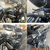 Harley Sportster XL1200C XL1200X XL1200V Black Brake & Clutch Levers (2004-2023)