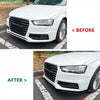 Audi A4 S4 B8.5 Sline Front Spoiler Lip Splitter (2013-2016)