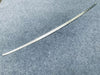 Toyota Prius Silver Steel Rear Outer Guard Bumper Cover Trim (2023-2024)