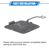 BMW 3 F30 Blue Rear Bumper Tow Hook Eye Hole Cover Cap (2012-2015)