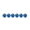 Bike Motor 6 x Blue Titanium Alloy M6x20mm Torx Head Bolts
