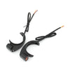 Harley Sportster (2014-2023) Black Orange 2 x Front Turn Signal Lights