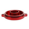 Honda C / Ct125 Cub110 Trail Grom Cylinder Head Side Cover Protector Red (2021-2023)