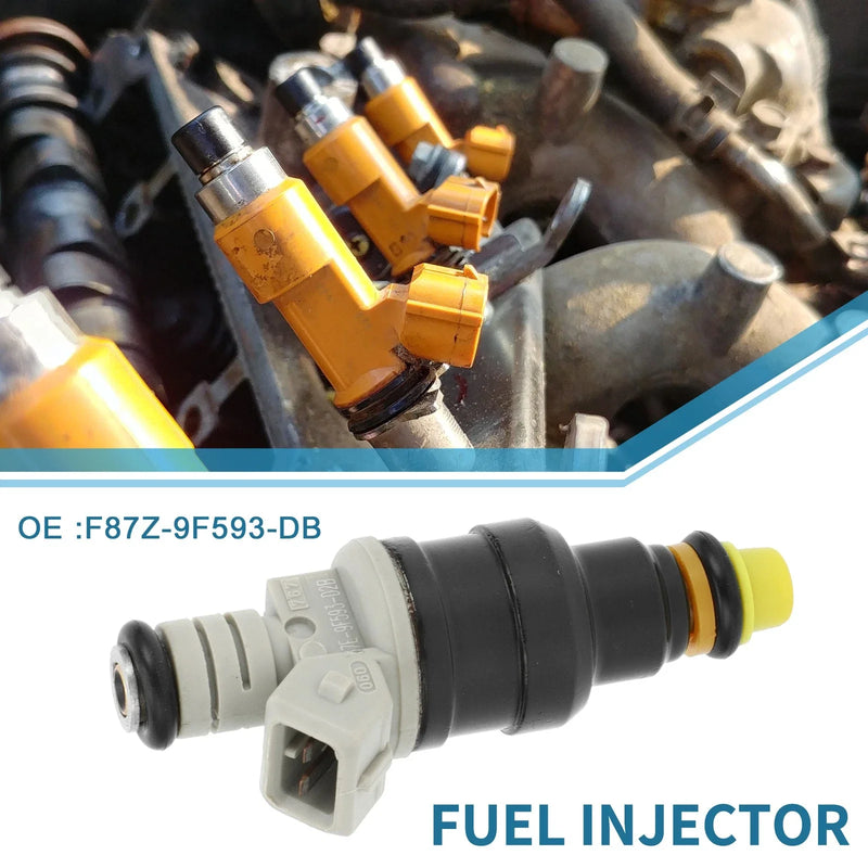 Ford Ranger 1998-2001 2.5L Black 1 Pc Fuel Injector No.F87Z-9F593-DB
