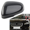 Jaguar XF XFR XFR-S XJ XE Carbon Fiber Left Side View Mirror Cover (2010-2020)