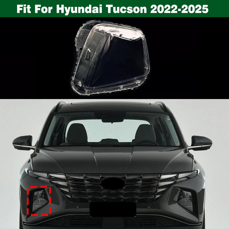 Hyundai Tucson Right Headlamp Lens Cover+Sealant Glue (2022–2025)
