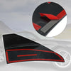 Ford Mustang (2015-2020) Black 2 x Car Front Side Bumper Corner Spoilers