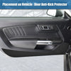 Ford Mustang (2015-2022) Black Car Door Anti Kick Protector Stickers