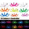 LED Car Interior Atmosphere EL Wire Neon String Lights