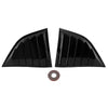 Dodge Challenger - Gloss Black Rear Side Window Louver Vent Cover (2008-2023)
